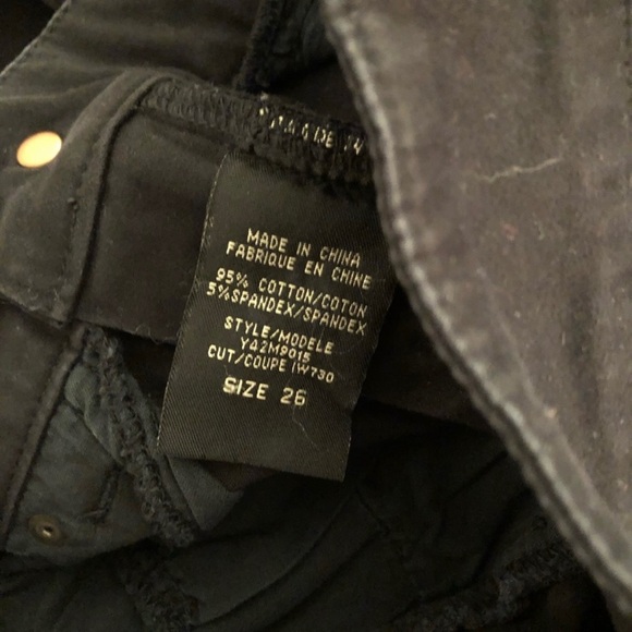 ❓GUESS Jeans w/ Zipper Ankle | Black | Stretch - Picture 5 of 6